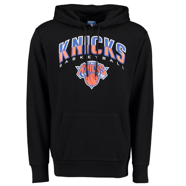  Men New York Knicks UNK Ballout Pullover Hoodie Black->new york knicks->NBA Jersey